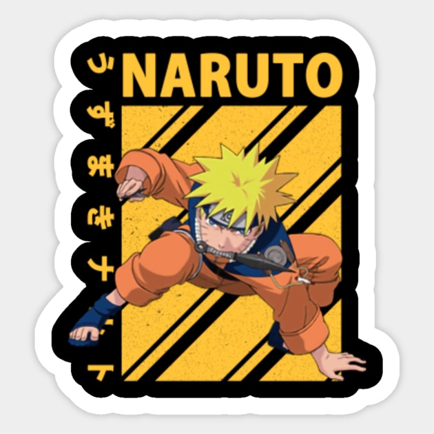 Uzumaki naruto Uzumaki Naruto Sticker TeePublic